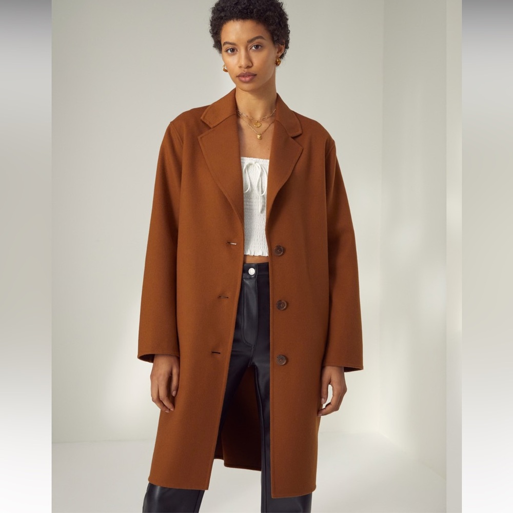 WHITE Aritzia Le Fou Wilfred Julien coat